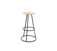 Gustave Tabouret Grand Hartô 65 cm gris ardoise - 3700890918412