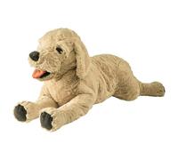 Gustaw Grand Golden Retriever en Peluche XXL - Douce et Câline, Méga Plüsch Elefant pour Enfants et Bébés (75cm)
