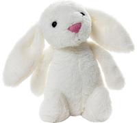 Gustaw Grand Lapin Figo (Blanc, 30cm) - Peluche, Lapin en peluche - XXL Animal Lapin, Peluche Méga Grand Lapin en peluche Enfants