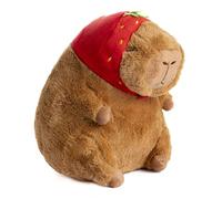 Gustaw Grand Ours en Peluche XXL Capybaras Rick mit roten Erdbeeren - Peluche Géante, Nounours XXL, Teddy Bear Grand Ourson - Peluche Idéal comme Cadeau, Peluche Ourson Géant en Peluche (70cm)