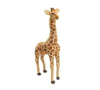 Gustaw Grand Ours en Peluche XXL Girafe - Peluche Géante, Grand Nounours XXL, Teddy Bear Grand Ourson - Peluche Idéal comme Cadeau, Peluche Ourson Géant en Peluche (Multicolore, 90cm)