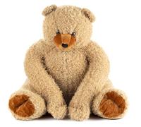 Gustaw Grand Ours en Peluche XXL Lazy Brun - Peluche Géante, Nounours XXL, Teddy Bear Grand Ourson - Idéal comme Cadeau, Ourson Géant en Peluche (45cm)