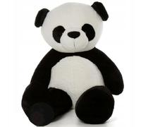 Gustaw Grand Ours en Peluche XXL Panda - Nounours Géant, Teddy Bear Ourson - Idéal comme Cadeau (Noir et Blanc, 200cm)