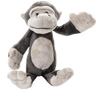 Gustaw Grand Ours en Peluche XXL Singe Rafa - Peluche Géante, Grand Nounours XXL, Teddy Bear Grand Ourson - Peluche Idéal comme Cadeau, Peluche Ourson Géant en Peluche (Gris, 130cm)