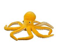 Gustaw Grand Ours Eva - Peluche Géante XXL, Pieuvre, Nounours, Teddy Bear Ourson - Idéal comme Cadeau (Jaune, 30cm)