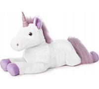 Gustaw Grande Licorne (Blanc, 190cm) Peluche, Peluche éléphant - XXL Animal Licorne, Peluche Méga Grande Licorne Peluche Enfants, Bébé,