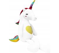 Gustaw Grande Licorne FELIX (Blanc, 80cm) Peluche, Éléphant en peluche - XXL Animal licorne, Peluche Méga Grande Licorne Peluche Enfants, Bébé,