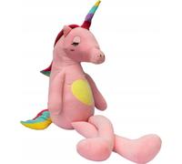 Gustaw Grande licorne FELIX (rose, 80cm) Peluche, éléphant en peluche - XXL animal licorne, peluche Méga Grande licorne Peluche enfants, bébé,