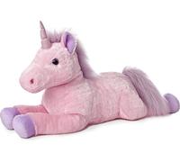 Gustaw Grande Licorne (Rose, 190cm) Peluche, Peluche éléphant - XXL Licorne animal, Peluche Méga Grande Licorne Peluche Enfants, Bébé,