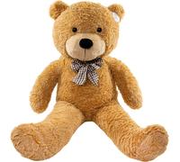 Gustaw Teddy Bear Grand XXL (Beige, 190cm) Classico- Ours en peluche, Ours en peluche XXL, Ours en peluche doudou Giant Teddy
