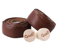 Gusti Bandes Adri V. de cuir pour guidon de vélo Marron Cuir 200 cm