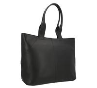 Gusti Cecilia Shopper Sac à main en cuir vintage pour femme Noir, Noir