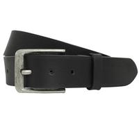 Gusti Ceinture Bente en cuir simple avec boucle argentée Accessoires Hommes Femmes