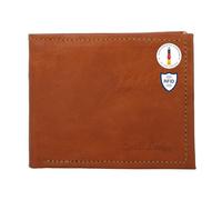 Gusti Cuir Nature - Portefeuille en Cuir „Emil“ Porte-Monnaie Petit Vintage Compartiments Multiples Unisexe Marron Clair A122b