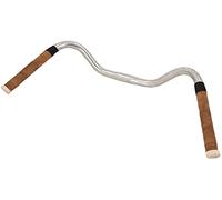Gusti Guidoline Adri V. en cuir marron avec bouchon de liège - Accessoire guidon vélo