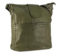 Gusti Jacqueline Sac à bandoulière Shopper Sac à main Sac en cuir Vert Cuir