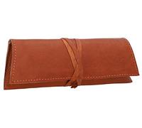 Gusti Petite Trousse Felix - Étui en Cuir Haut De Gamme avec Fermeture À Enroulement pour L'École, Le Bureau Ou L'Université - Étui À Crayons Et Trousse en Cuir Faits Main