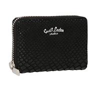 Gusti Porte-Cartes ABEL Portefeuille Petit Porte-Monnaie Noir Cuir