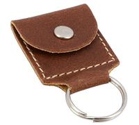 Gusti Porte-clés Joshua en cuir Petit porte-clés Vintage Marron Cuir