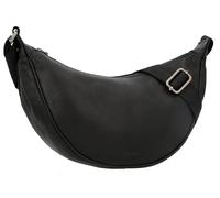 Gusti Sac à Bandoulière en Cuir - Erika Sac à Main et Épaule en Cuir Noir