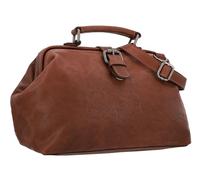 Gusti Sac à bandoulière Lillith Vintage Sac en cuir Sac à main Sacoche de médecin Cuir Marron