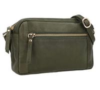 Gusti sac a main - Dominic Sac bandouliere Petit Sac bandoulière Femme Sac à main Vert Cuir
