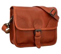 Gusti Sac de Guidon en Cuir - Barry H. Sacoche pour vélo Sac pour Guidon de vélo Sac à bandoulière Adaptateur KLICKfix Unisexe Cuir Marron