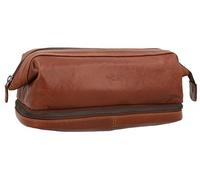 Gusti Sac de toilette en cuir - Quinn Trousse de toilette Marron Cuir, marron