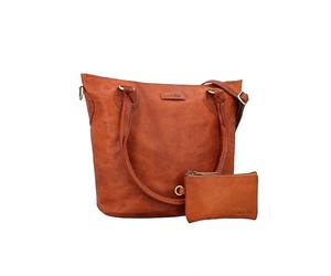 Gusti Sac En Cuir Pour Femmes Therese New - Sac À Bandoulière En Cuir Fait Main Pour Femmes, Pour Le Quotidien Et Le Bureau - Compartiment AirTag Et Répartition Pratique Des Compartiments