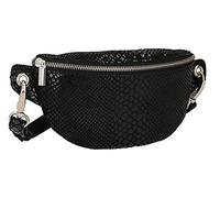 Gusti Sac Rosamonde Banane porté à la Taille ou à la Poitrine Ceinture Noir Cuir