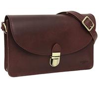 Gusti Sac Zoey à bandoulière Sac à main Vintage Bordeaux Cuir