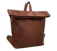 Gusti Sacoche Guidon Cuir - Moreno A. pour vélo de Ville en Cuir Plaque Incluse Adaptateur en Option Marron