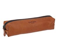 Gusti Trousse Addison à Crayons Trousse en Cuir Vintage Marron Cuir