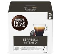 GUSTO - Café Capsules Espresso Intenso Intensité 7 NESCAFE DOLCE | Saveurs gourmandes et onctueuses | Pour un moment de café savoureux | la boîte de 30 capsules | LOT DE 3