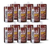 Gusto Foods Ready to Cook Schezwan Gravy - 960gm Pouch (Pack of 12)| Indo-Chinese Gravy | Resturant like Chinese at Home | Ready to Cook in 3 Easy Steps | Gravy or as even Dip/Chutney