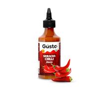 Gusto Foods Sriracha Sauce - 200g | Spicy & Tangy Red Chilli Sauce | Perfect for Cooking, Dipping & Marinating | Vegetarian, Preservative-Free | Pack of 1