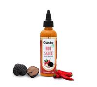 Gusto Foods Truffle Hot Sauce - 120 grams | Spicy Pepper Blend Infused with Luxurious Truffle Flavor | Vegan & Gluten-Free | Elevate Your Dishes with Gourmet Flavor