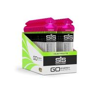 Gusto Raspberry Electrolyte Gel Sis avec électrolyte 60 ML Single Sport intégration sels minéraux (1X)