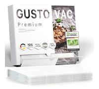 GustoVac Pack de 100 Sacs Sous Vide Alimentaire Gaufrés Fabriqué en Europe 30x40cm, Sac Sous Vide Alimentaire Film Sous Vide Alimentaire Sachet Sous Vide Alimentaire pour Machine Sous Vide Alimentaire
