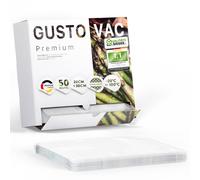 GustoVac Sac à Vide 50er Set 20x30 cm Sous Vide Fil Sac à Vide