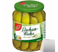 Gut&Günstig Bâtonnets de concombre épicés (verre 360 g) + usy Block