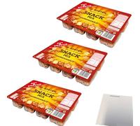 Gut&Günstig Lot de 3 paquets de friandises croustillantes (3 x 300 g) + bloc usy