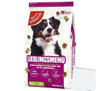 Gut&Günstig Nourriture pour chien Menu préféré d'agneau/riz (sac de 4 kg) + bloc usy