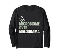 Gut Health Warrior Microbiome Pride Connexion entre l'intestin et le cerveau Manche Longue