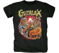 Gutalax T-Shirts Czech Republic Hard Rock Metal Band T-Shirt Black M