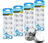 GutAlkaLi Blister 40 Piles Boutons AG13 LR44/LR1154/357 sans Mercure