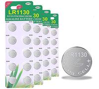 GutAlkaLi Lot de 40 piles bouton alcalines AG10 LR1130 1,5 V sans mercure