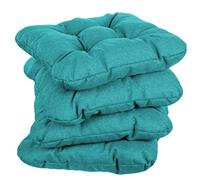 gutekissen Coussin de Chaise matelassé Garniture pour chaises/bancs pour la Maison et Le Jardin Coussin de Jardin Coussin d'assise Plusieurs Couleurs PI1 (60x60, Bleu Ciel, 4)