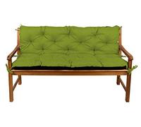 Gutekissen® Coussins de Banc, Coussins de Jardin, Coussins piqués, Coussins Doubles, Sièges, Coussins de Banc, Balançoire de Jardin, Meubles de Jardin Law (100cmx50cmx50cm, Lime)