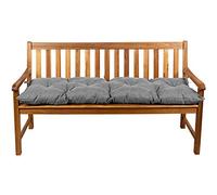 gutekissen Coussins pour Banc, Coussins pour balançoire de Jardin, siège LS (120x50, Gris)